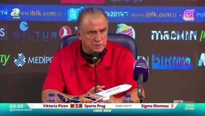 >Fatih Terim: Bugün oyuncularım vazgeçmedi