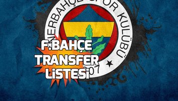 Fenerbahçe'nin transfer gündemindeki isimler!