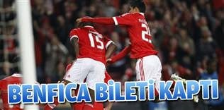 Benfica yarı final biletini kaptı