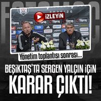 Sergen Yalçın için karar çıktı!