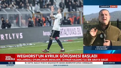 >Beşiktaş'ta Weghorst için ayrılık görüşmesi başladı!