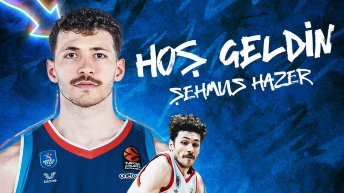Anadolu Efes yeni transferini duyurdu! Anadolu Efes yeni transferini duyurdu!
