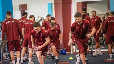Trabzonspor kuvvet çalıştı