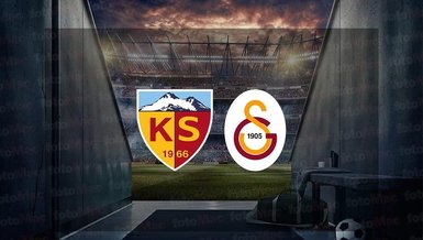 KAYSERİSPOR GALATASARAY MAÇI İZLE - CANLI 📺 | Kayserispor - Galatasaray maçı saat kaçta? Hangi kanalda? GS maçı izle