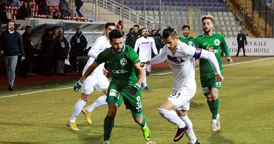 Giresunspor deplasmanda kayıp