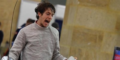 Turkish athlete wins world fencing gold in first