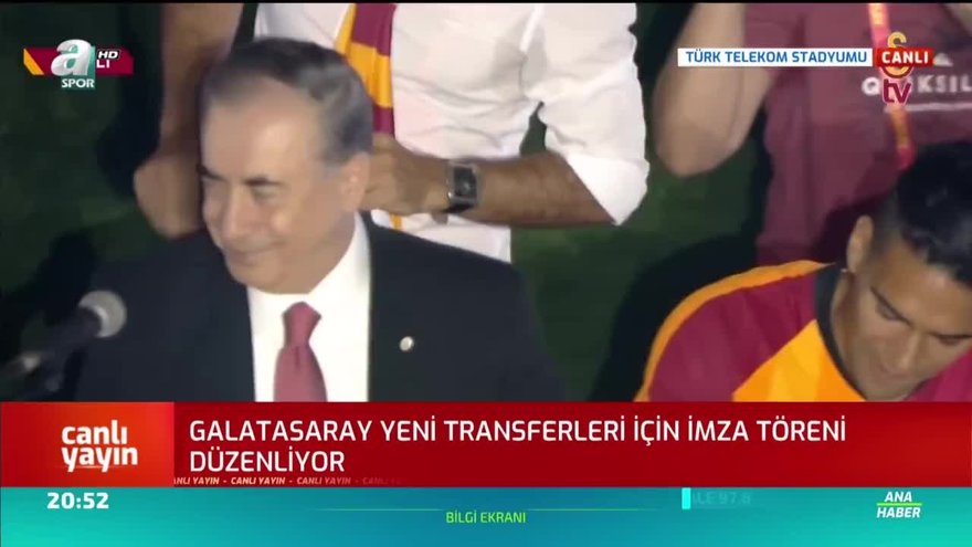 Galatasaray’dan Türk Telekom Stadyumu’nda imza şov