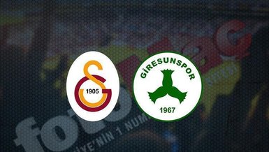 Galatasaray Giresunspor maçı CANLI (GS maçı canlı anlatım)