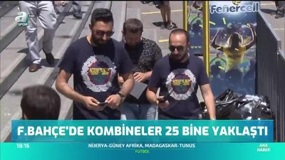 >Fenerbahçe'de kombineler 25 bine yaklaştı