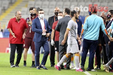 Başakşehir - Galatasaray maçının ardından gerginlik! İşte o anlar