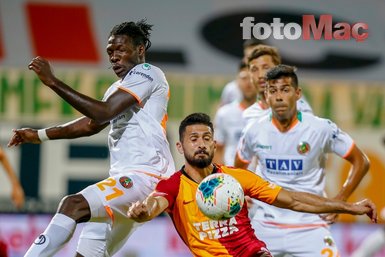 Alanyaspor - Galatasaray maçından kareler...