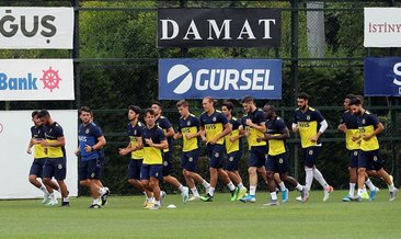 Fenerbahçe pres ve taktik çalıştı