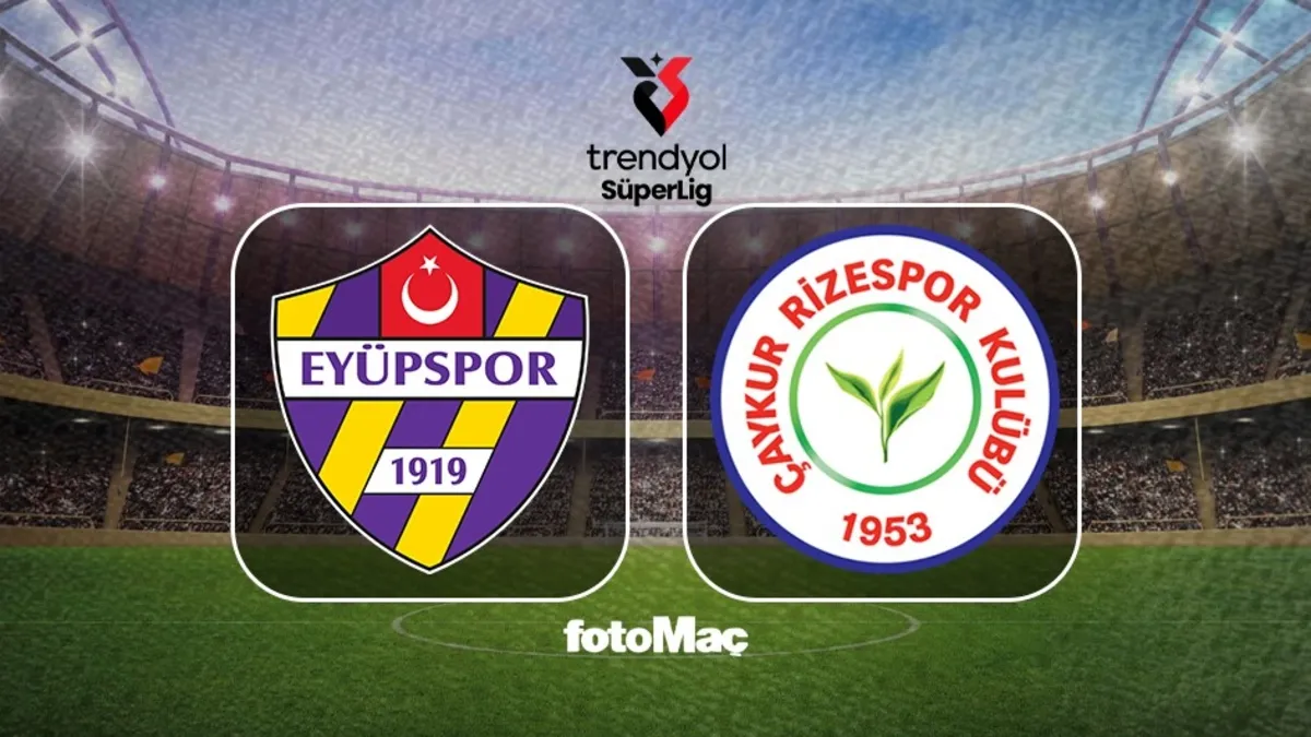 Eyüpspor - Çaykur Rizespor | CANLI (Eyüpspor - Çaykur Rizespor maçı canlı anlatım)