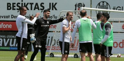 Beşiktaş, Osmanlıspor maçı hazırlıklarını sürdürüyor