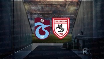 Trabzonspor - Yılport Samsunspor maçı CANLI