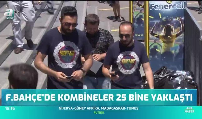 Fenerbahçe'de kombineler 25 bine yaklaştı
