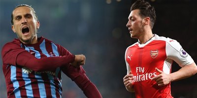 Mesut Özil'den Yusuf Yazıcı'ya mesaj