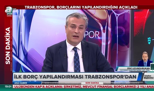 İlk borç yapılandırması Trabzonspor'dan | Video haber