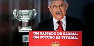 Benfica başkanı gelmedi