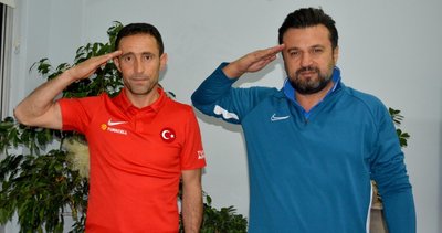 Ampute A Milli Takımı Antrenörü Çakmak'tan Kayserispor'a ziyaret