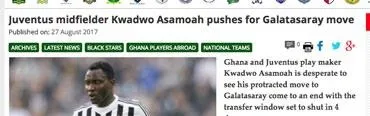 Galatasaray'ın bayram hediyesi Kwadwo Asamoah - 1