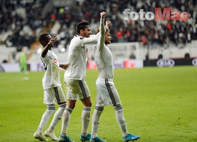 Beşiktaş tribünlerine çirkin hareket! Maç sonu...