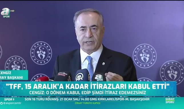 Galatasaray Başkanı Mustafa Cengiz'den Ali Koç'a yanıt!
