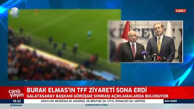Galatasaray Başkanı Burak Elmas ve TFF Başkanı Nihat Özdemir canlı yayında konuştu!