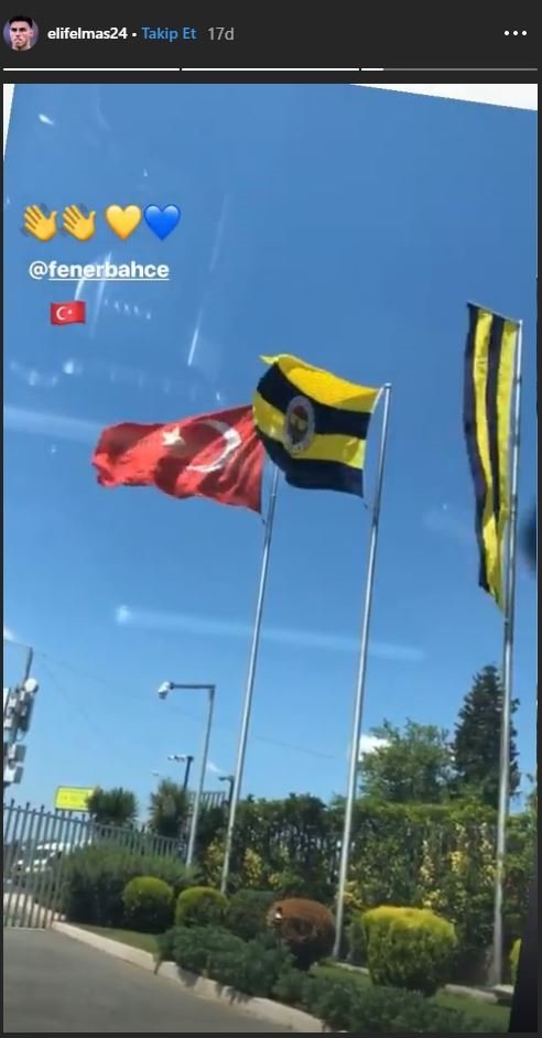 Eljif Elmas Tan Veda Gibi Paylasim Son Dakika Fenerbahce Haberleri Fotomac
