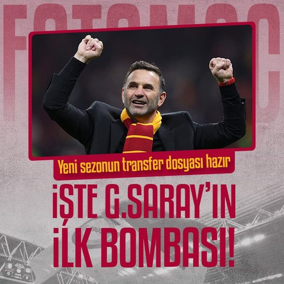 İşte Galatasaray’ın ilk bombası! Yeni sezonun transfer dosyası hazır