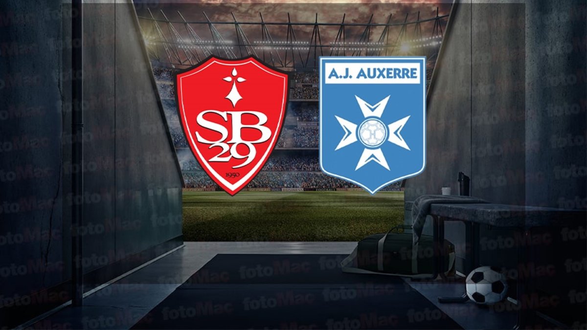 Brest-Auxerre maçı ne zaman, saat kaçta ve hangi kanalda? | Fransa Ligue 1 Brest-Auxerre maçı ne zaman, saat kaçta ve hangi kanalda? | Fransa Ligue 1