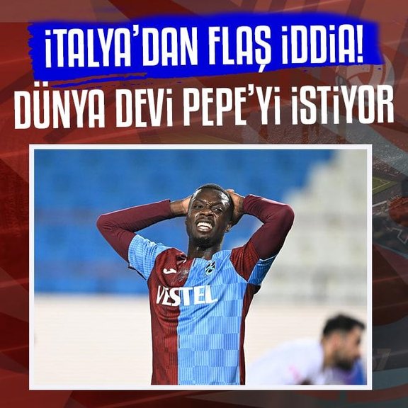 Trabzonspor’da Pepe için dev iddia