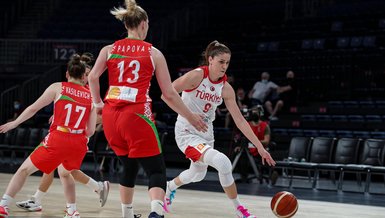 A Milli Kadın Basketbol Takımı hazırlık maçında Belarus'u devirdi