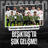 Beşiktaş'ta şok sakatlık! Kadrodan çıkarıldı