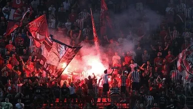 Olympiakos taraftarı yok