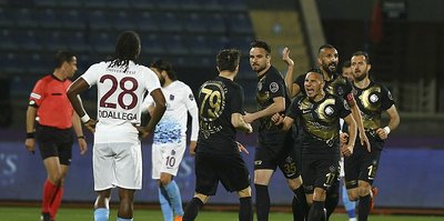 Trabzonspor galibiyeti korumakta zorlanıyor