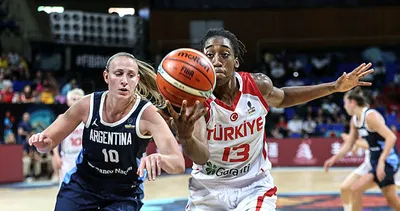 Potanın Perileri ilk maçından galibiyetle ayrıldı Türkiye 63-37 Arjantin
