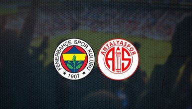 Fenerbahçe maçı ne zaman? Fenerbahçe - Antalyaspor maçı saat kaçta ve hangi kanalda canlı yayınlanacak? Bilet fiyatları ne kadar? | FB haberleri