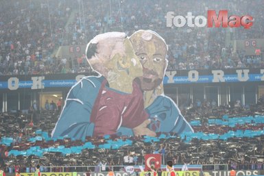 Hüzünlü koreografi | Trabzonspor-Sivasspor maçından görüntüler
