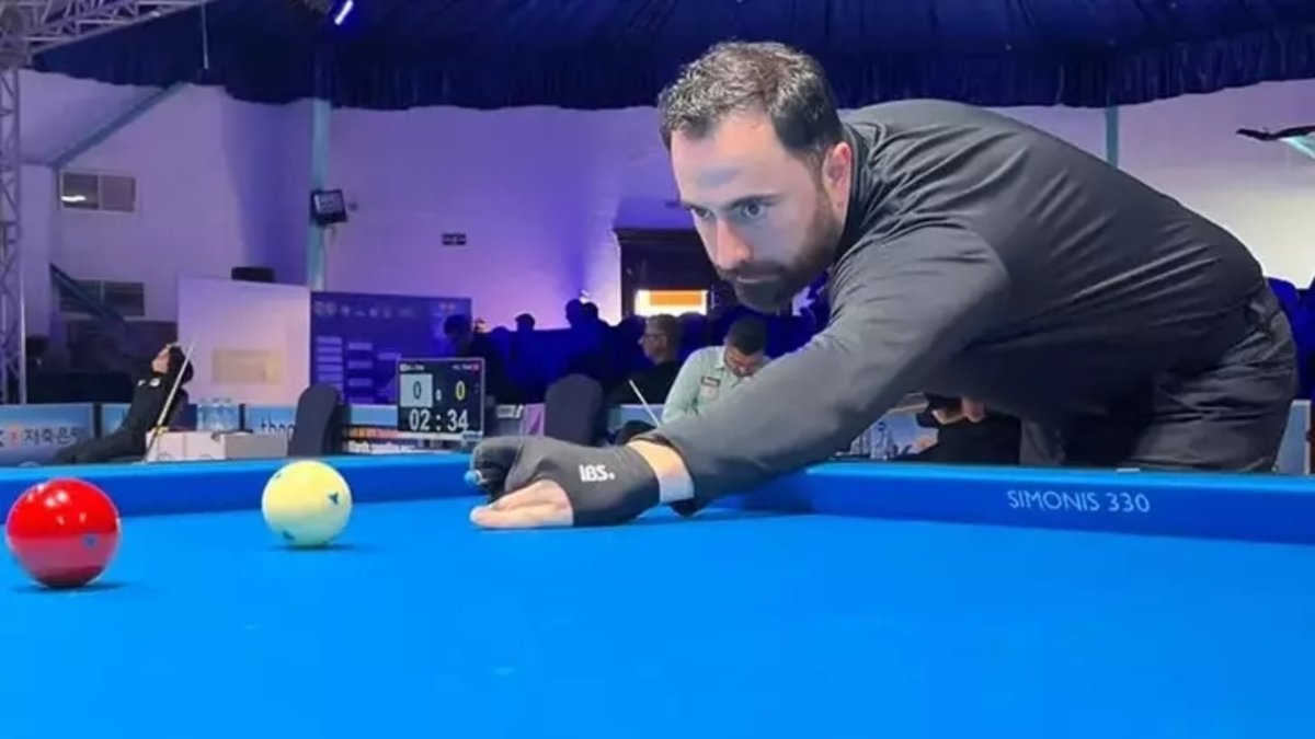 Milli bilardocu Berkay Karakurt Dünya Kupası şampiyonu!