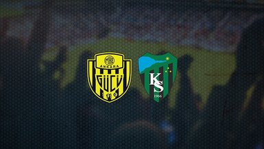 Ankaragücü - Kocaelispor maçı ne zaman, saat kaçta ve hangi kanalda canlı yayınlanacak? | TFF 1. Lig