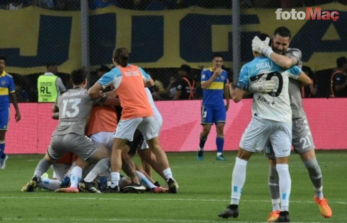 Boca Juniors-Racing Club karşılaşmasında ortalık karıştı! 10 kırmızı kart...