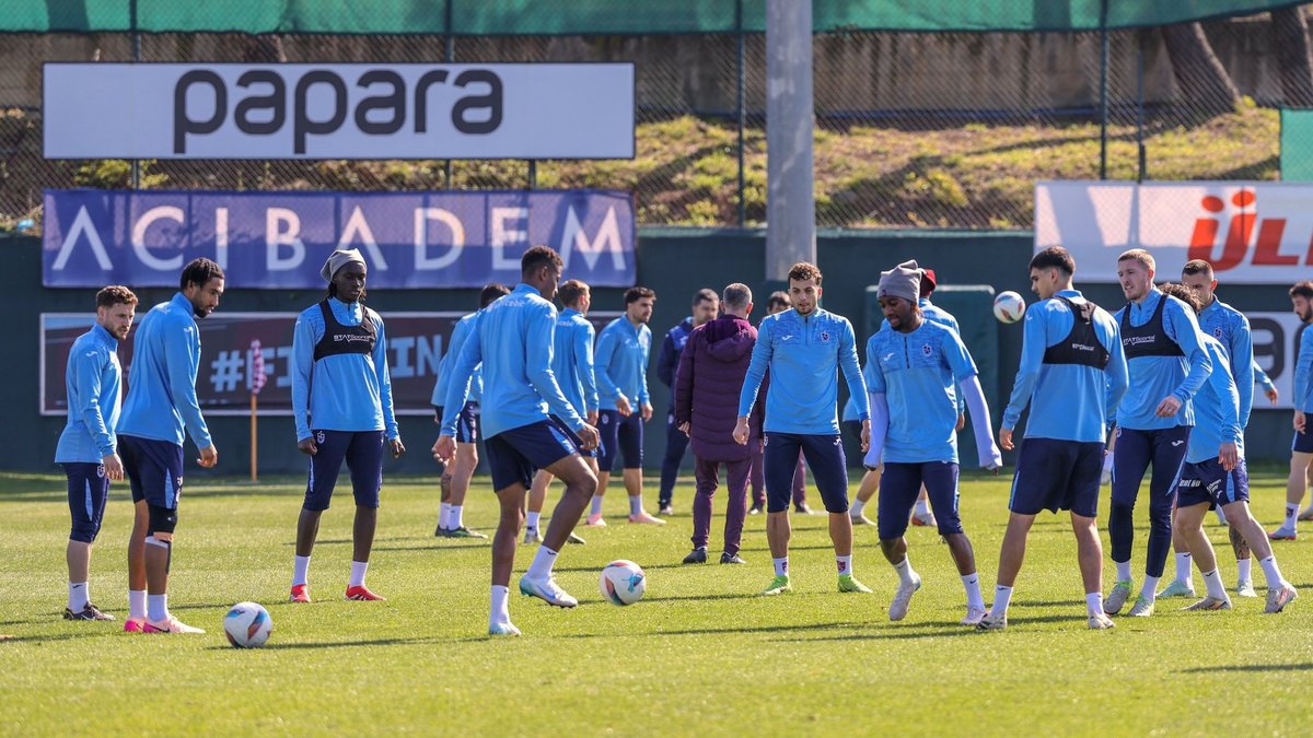 Trabzonspor'da Adana Demirspor hazırlıkları sürüyor
