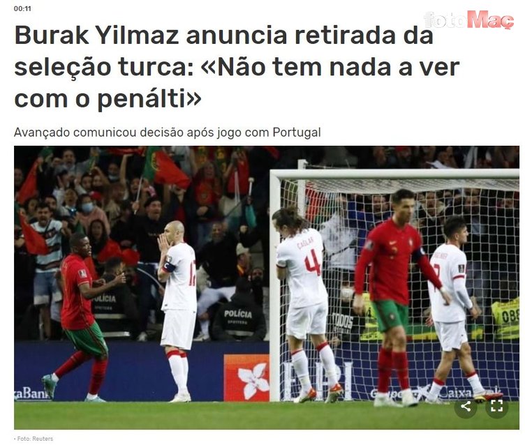 Son dakika spor haberleri: Dünya basını Portekiz-Türkiye maçını böyle gördü!