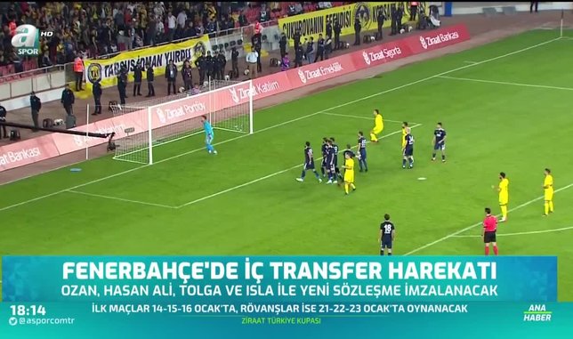 Fenerbahçe'de iç transfer harekatı