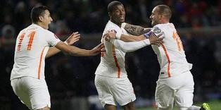 Sneijder, Kazakları yıktı