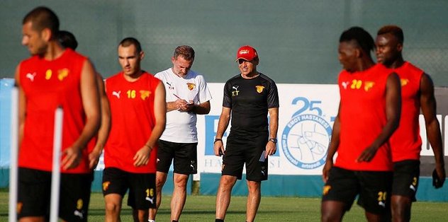 Göztepe'de Beşiktaş maçı hazırlıkları