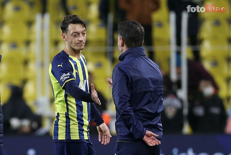 FENERBAHÇE HABERLERİ: Vitor Pereira'dan Mesut Özil hamlesi! 1.5 saat özel olarak görüştü