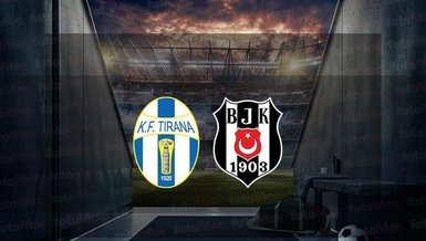 Tirana Beşiktaş maçı CANLI