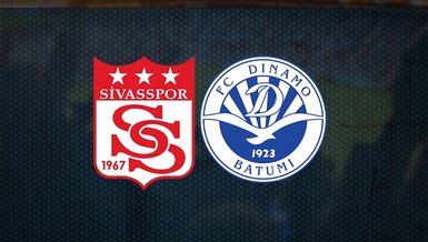 Sivasspor – Dinamo Batumi maçı şifresiz mi? Ne zaman, saat kaçta ve hangi kanalda canlı yayınlanacak? | Sivasspor maçı